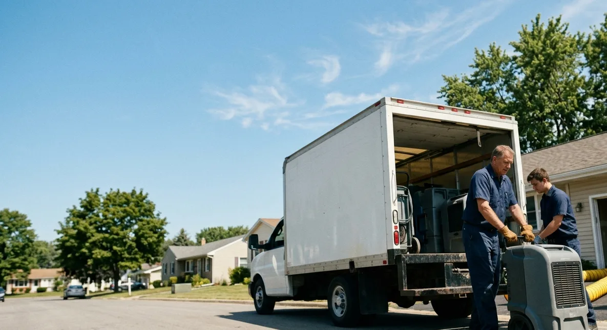 Water Damage Cleanup in Brookfield, OH near me